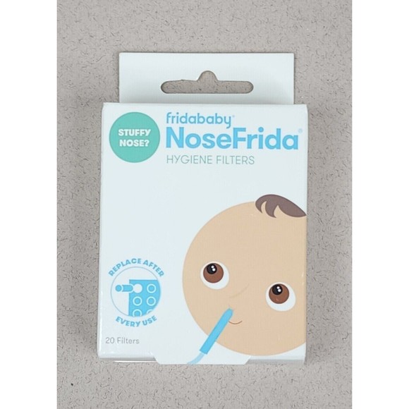 FridaBaby NoseFrida Hygiene Filters Snot Sucker Filter Lot Of 2 New Boxes - Picture 3 of 3